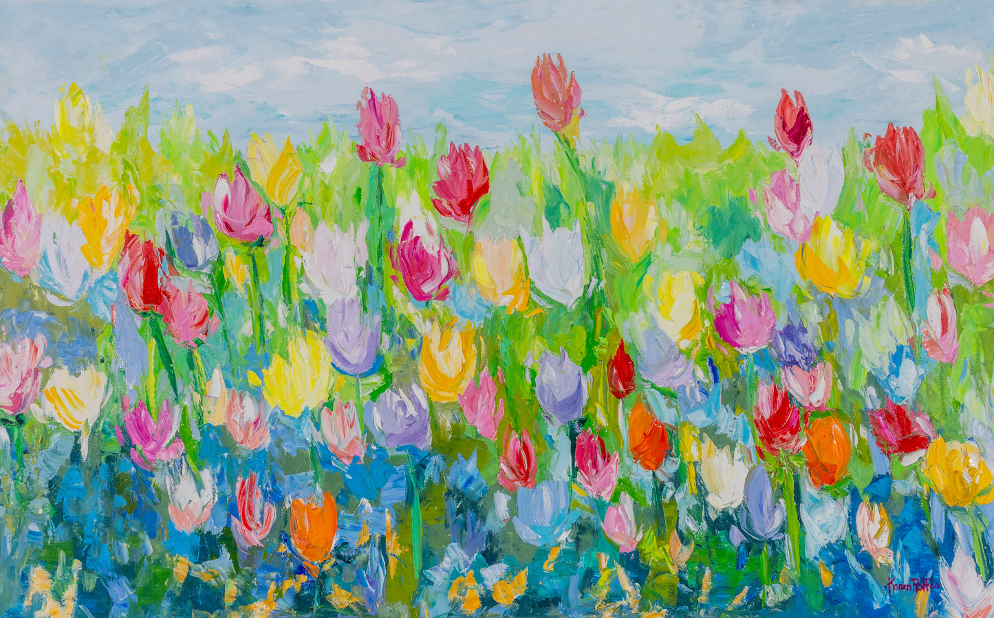 Tulips In Bloom