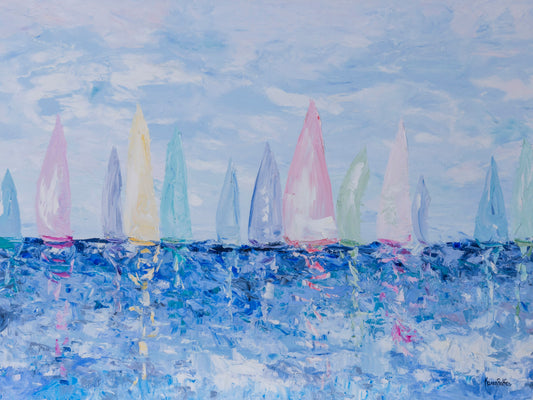 Sailing In Pastels