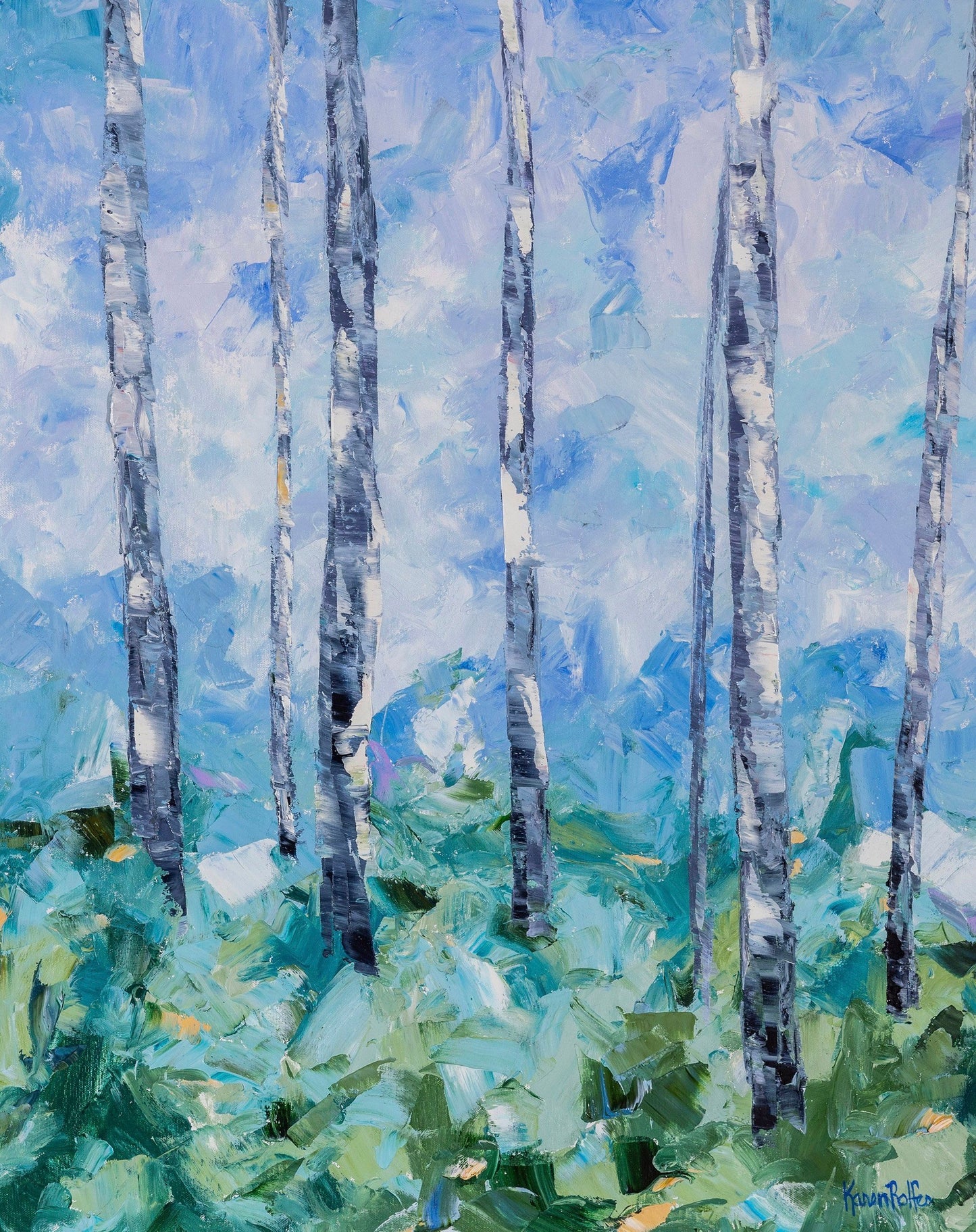 Dancing Birches 1