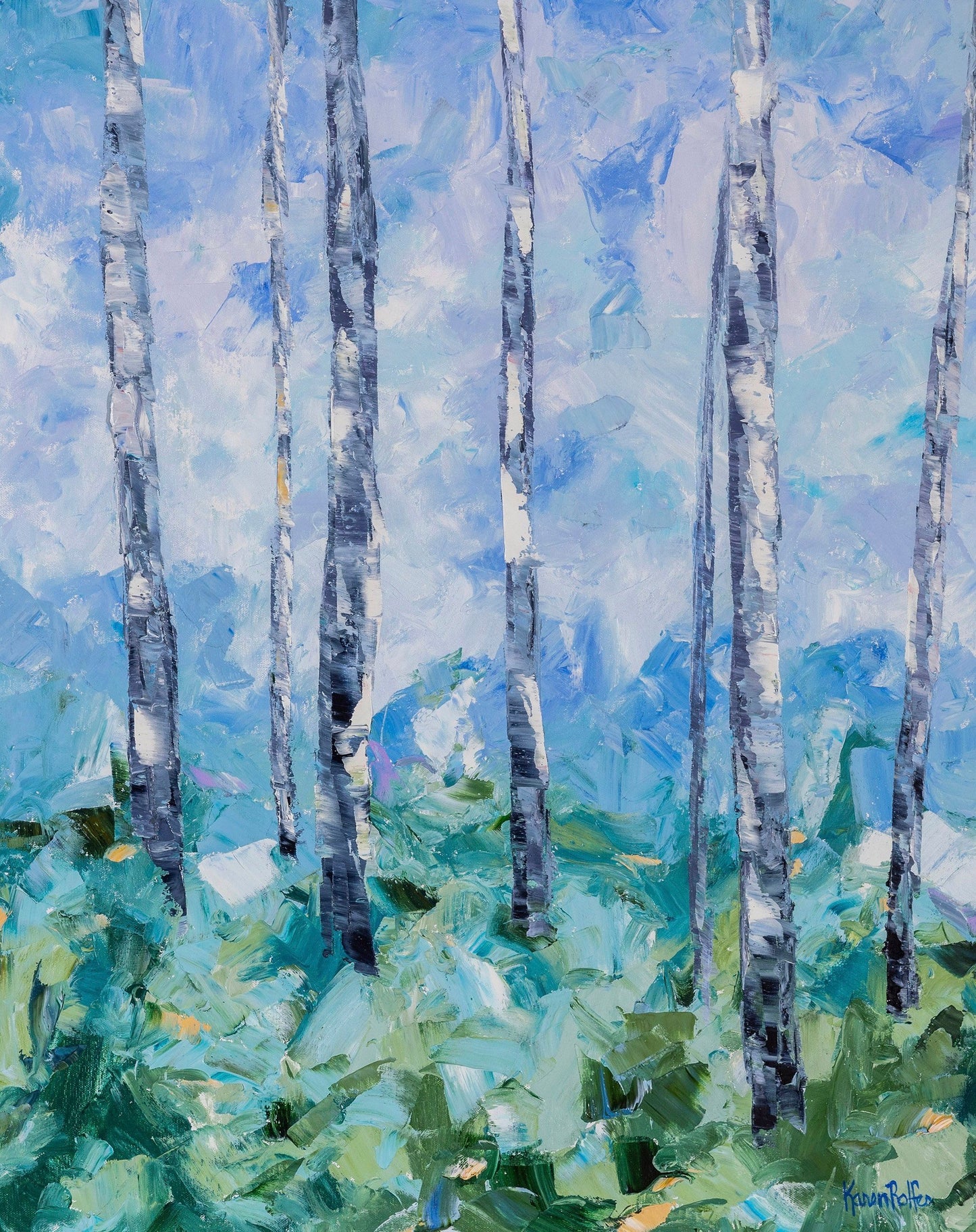 Dancing Birches Series