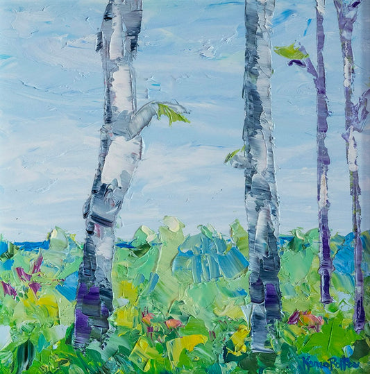 Among The Birches 6
