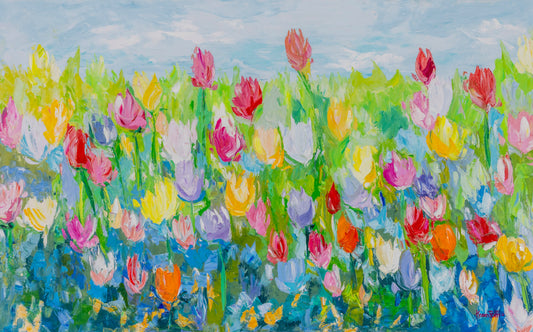 Tulips In Bloom
