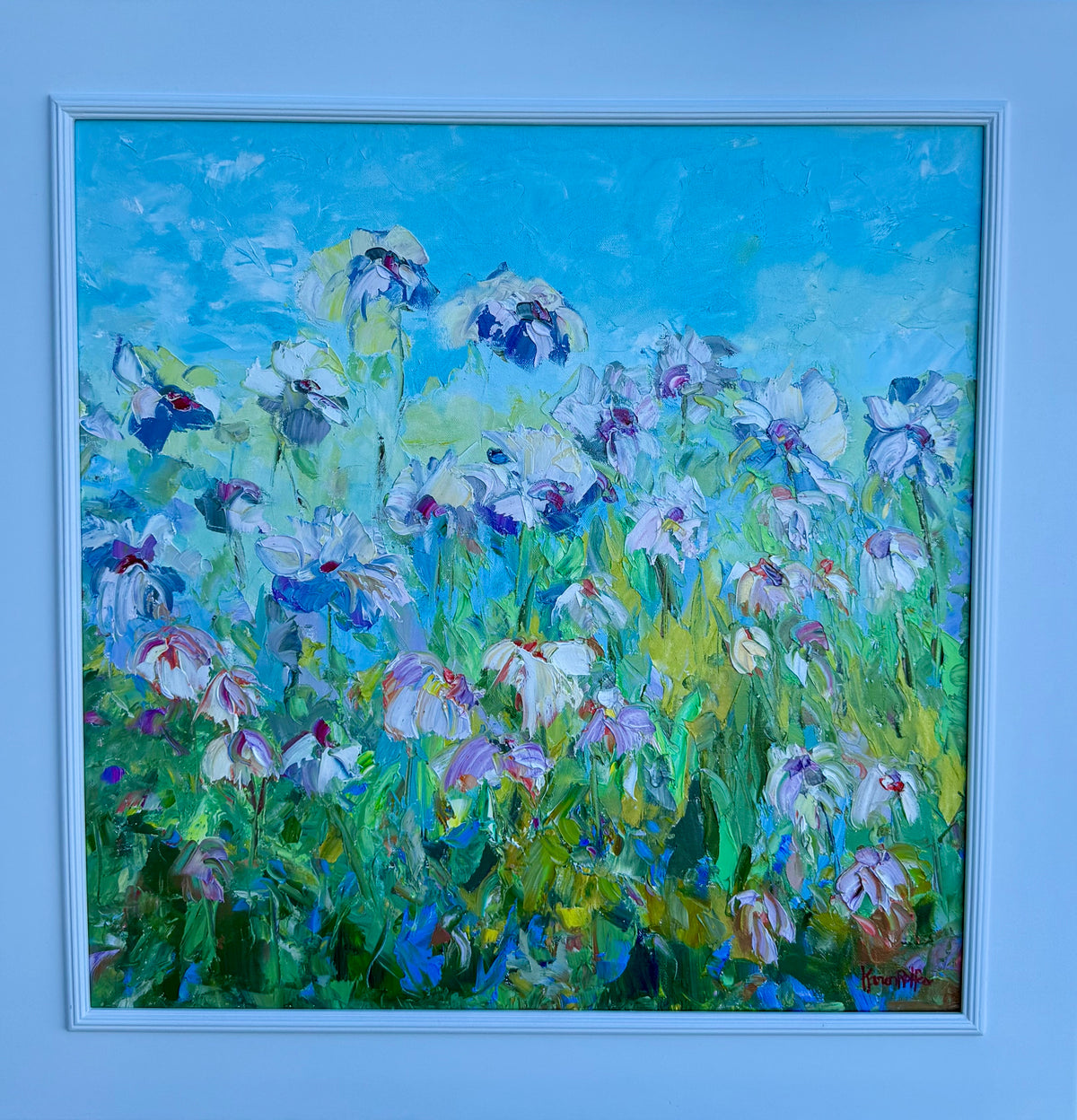 Daisies Delight – Oil Paintings by Karen Rolfes