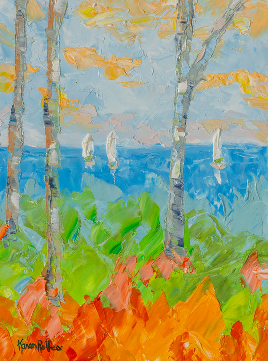 Radiant Birches Series