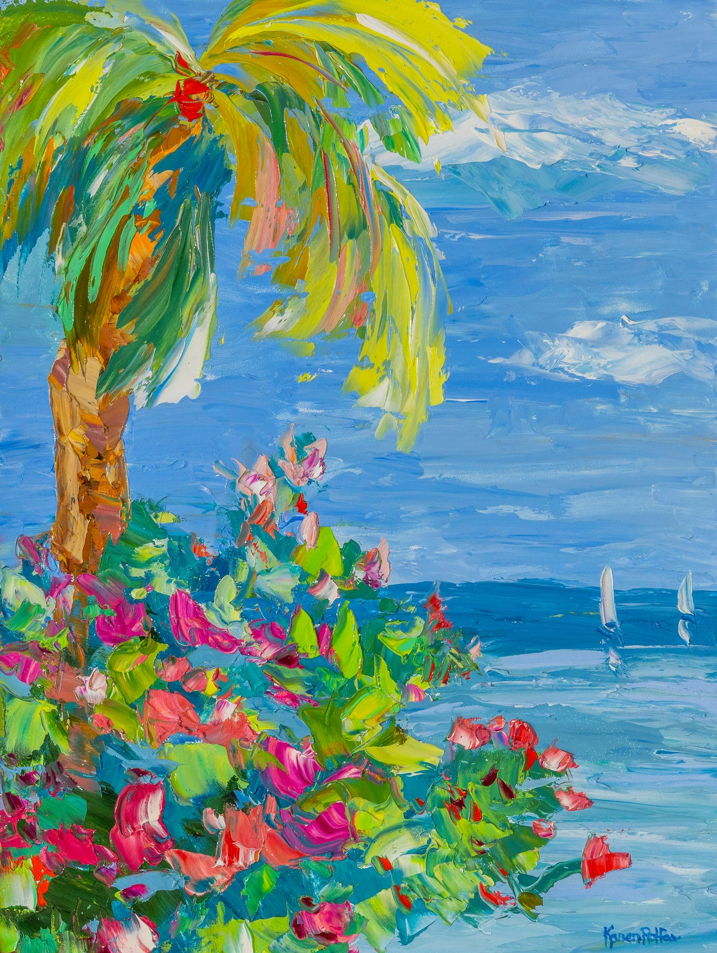 Color Your Palm Trees Series