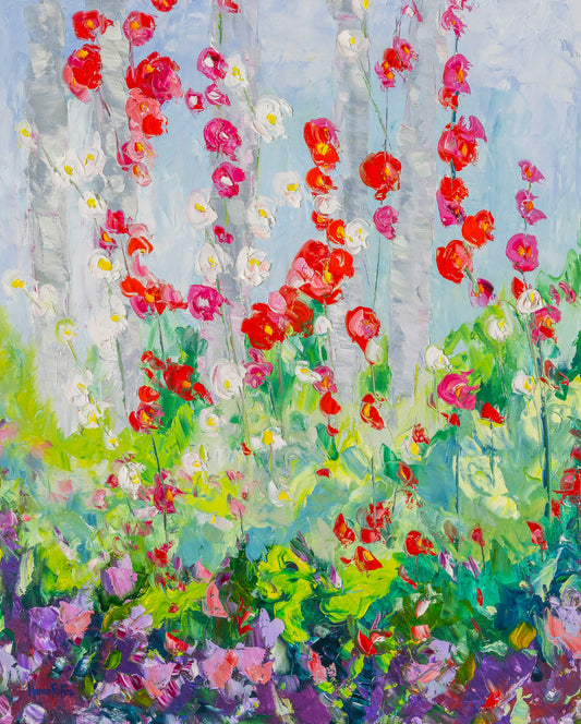 Did Someone Say Hollyhocks?