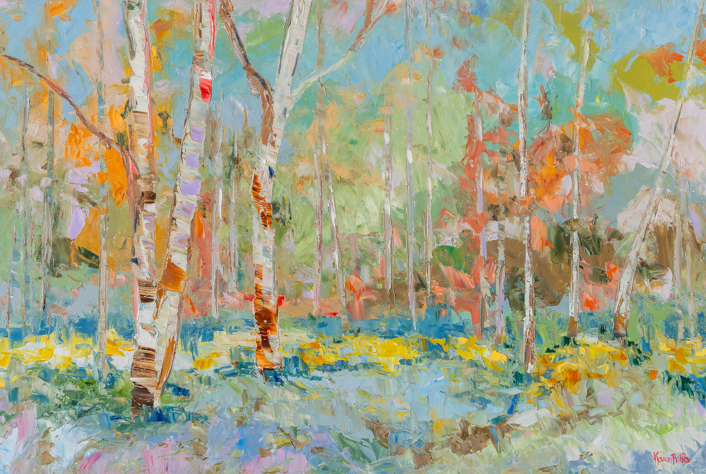 Mellow Birches