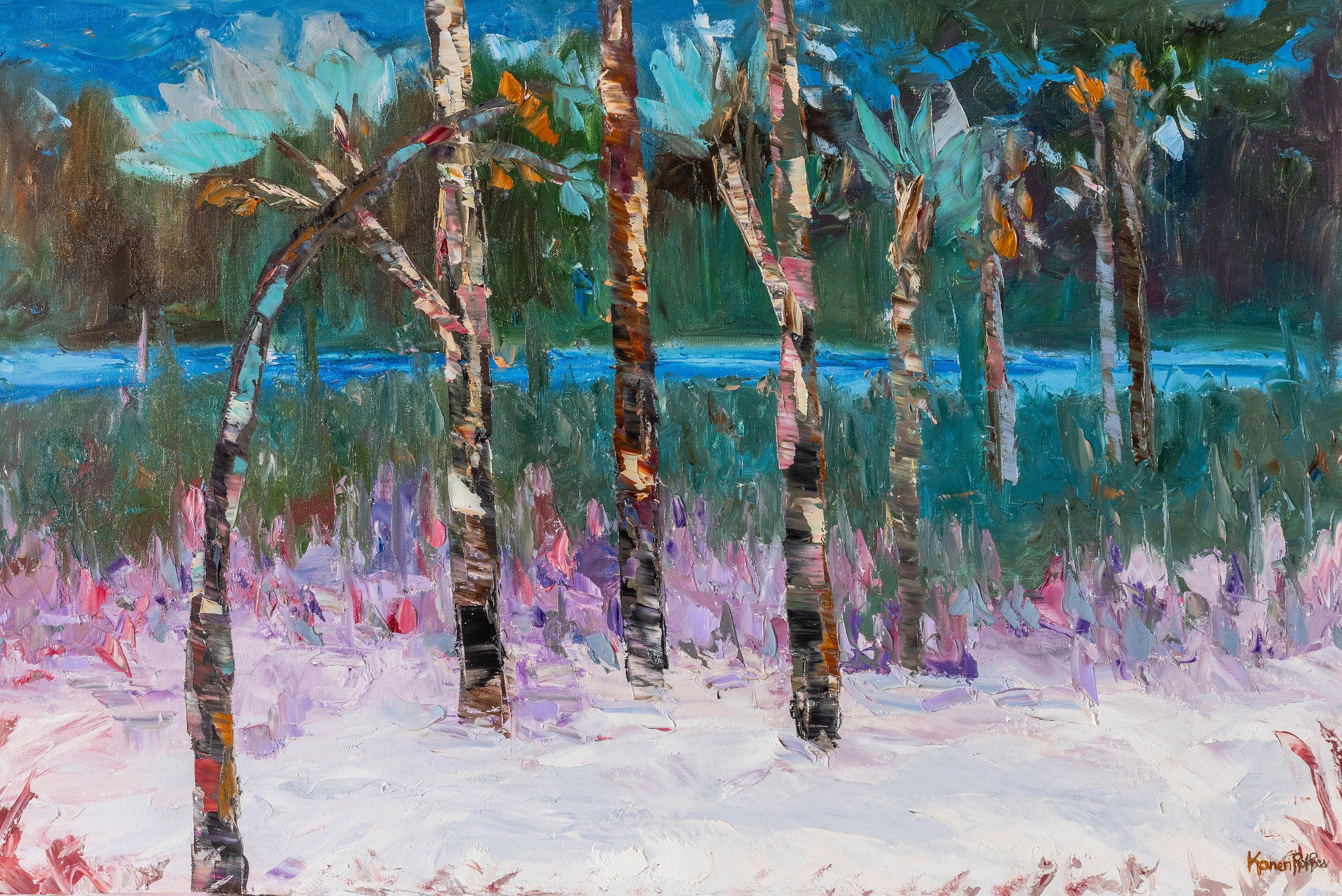 Night Moves – Oil Paintings by Karen Rolfes