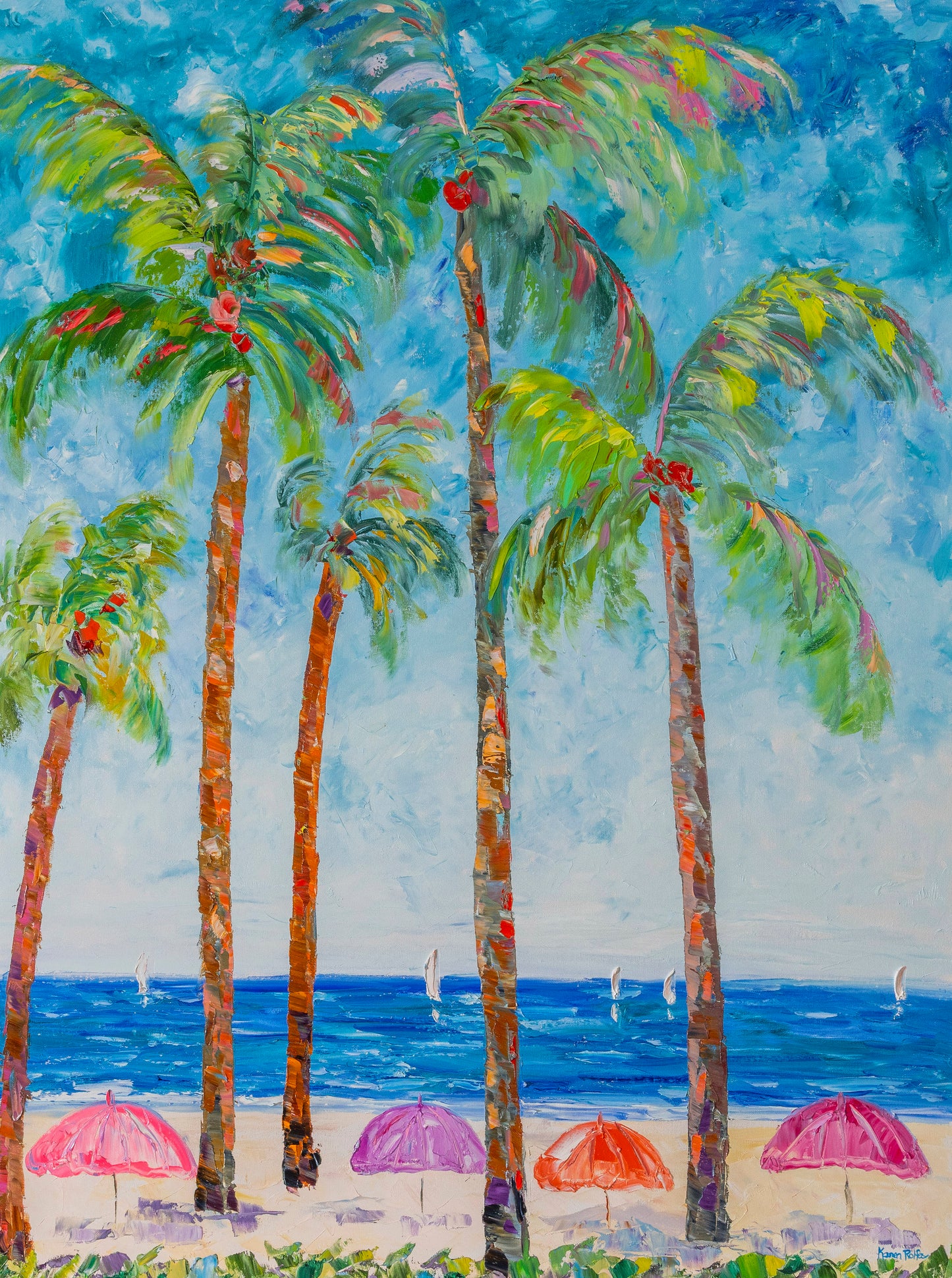 Towering Palms Series
