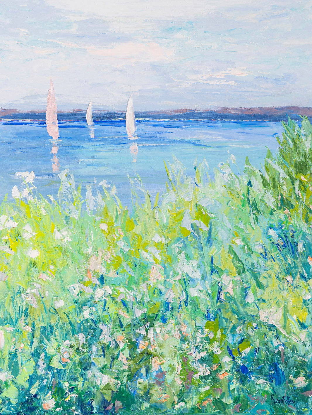 Karen Alf Rolfes is an impressionistic oil painter in Cincinnati, Ohio